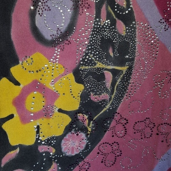 Bacca da Silva embellished cashmere sweater NWT L - Picture 6 of 8